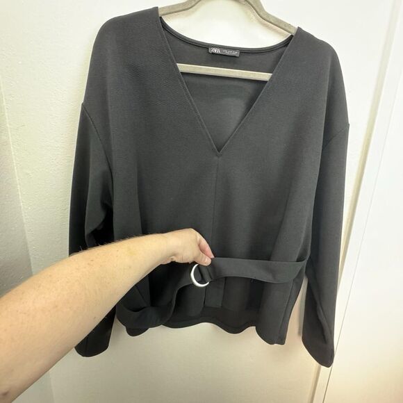 Zara Women's Black Blouse - Picture 8 of 8